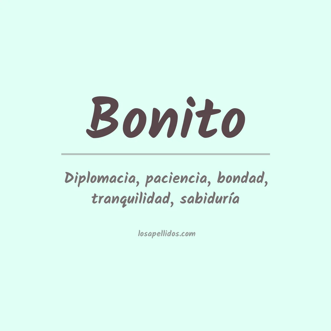 Apellido Bonito