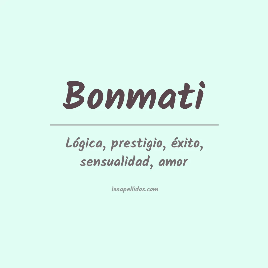 Apellido Bonmati