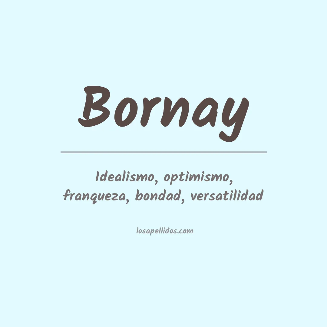 Apellido Bornay