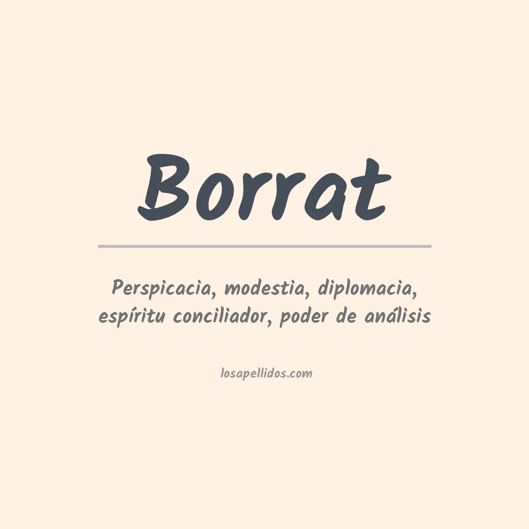 Apellido Borrat