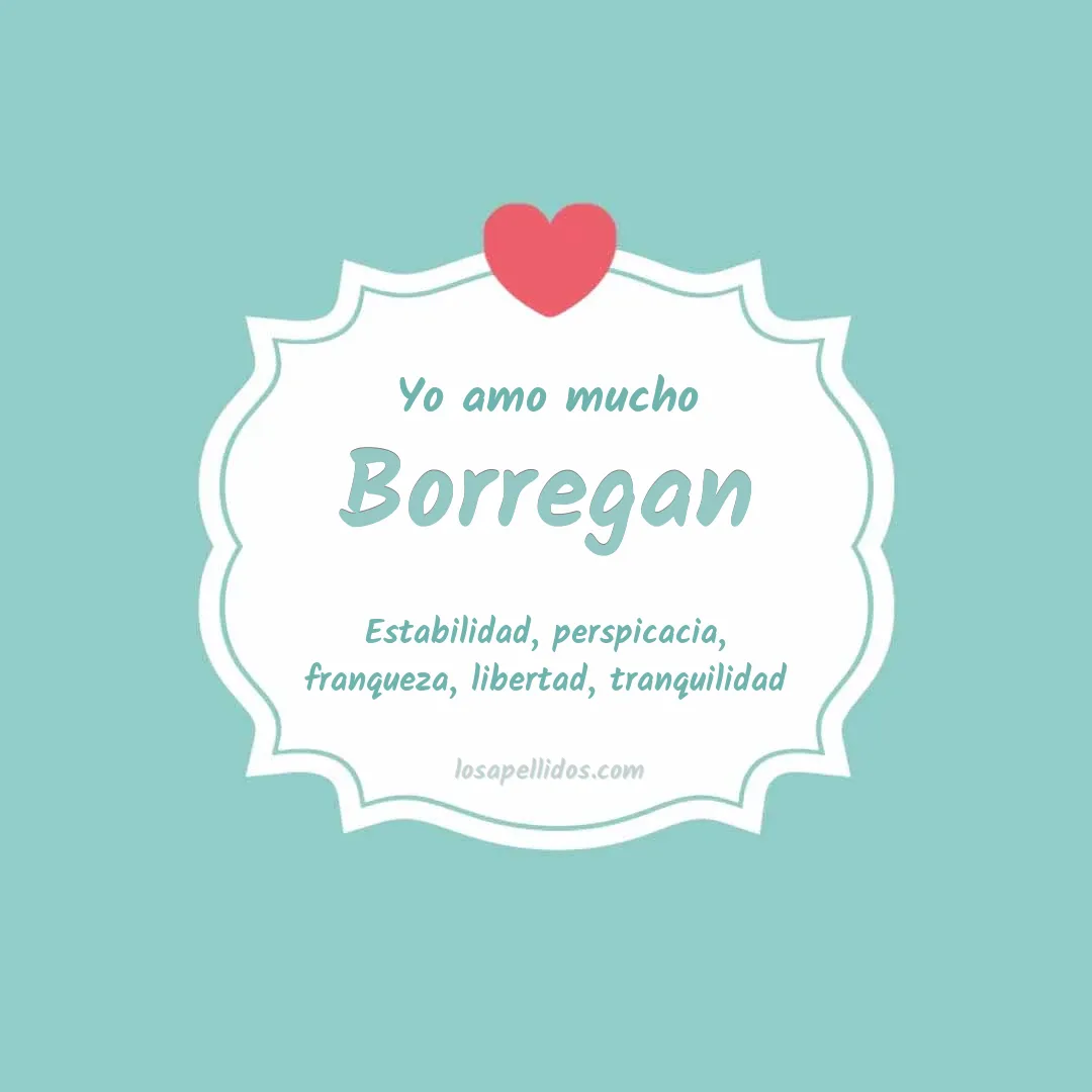 Yo amo mucho Borregan