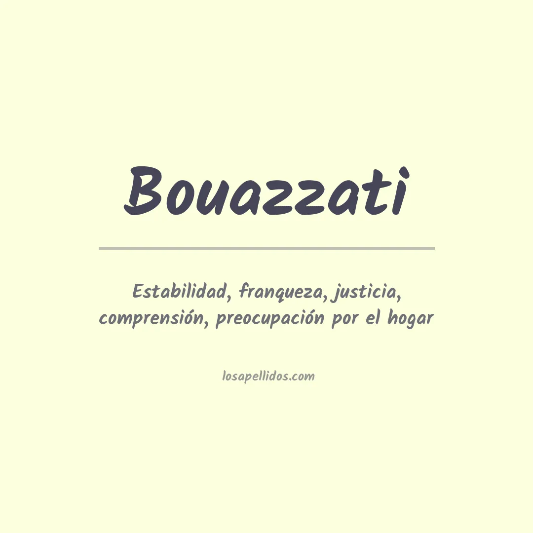 Apellido Bouazzati