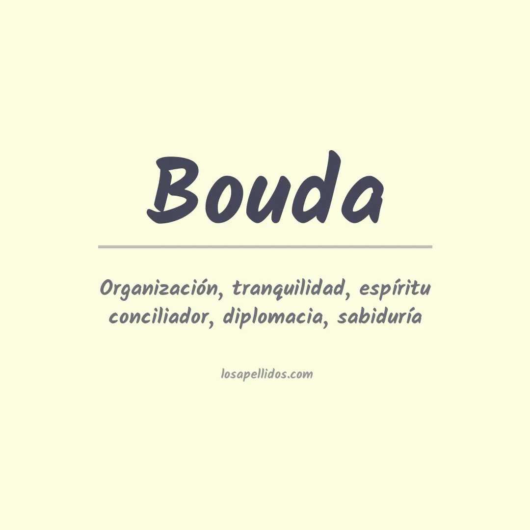 Apellido Bouda