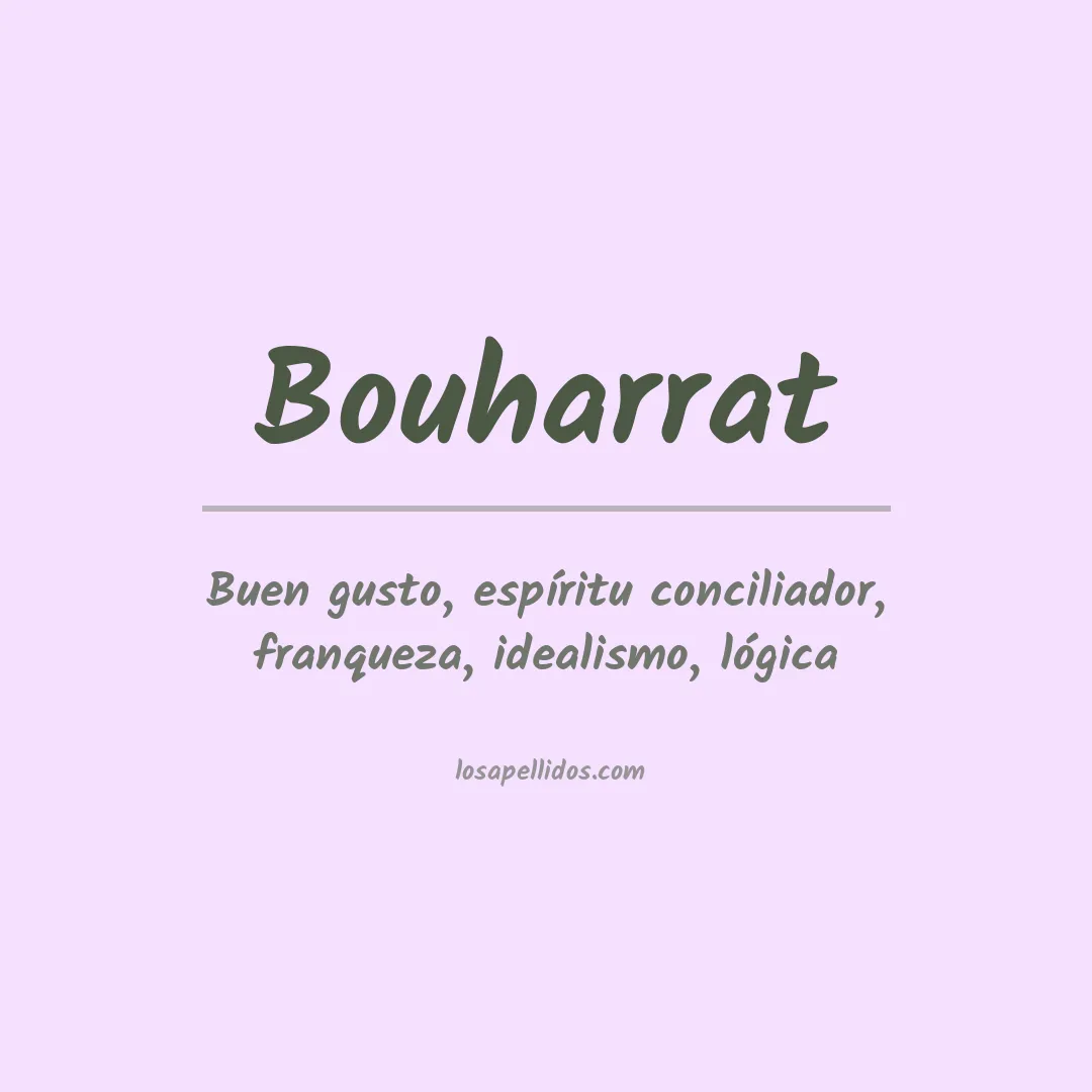 Apellido Bouharrat