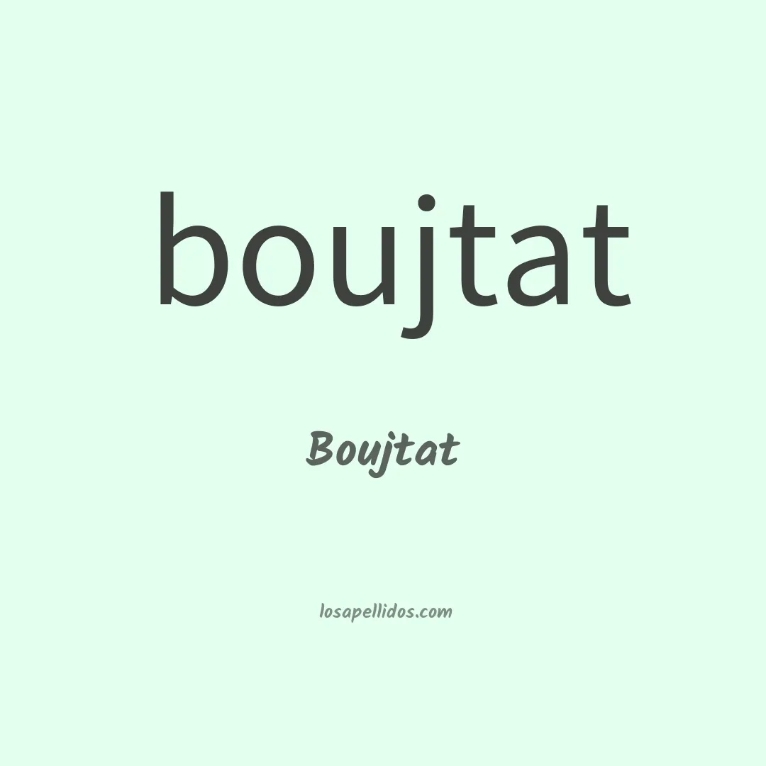 Boujtat en chino