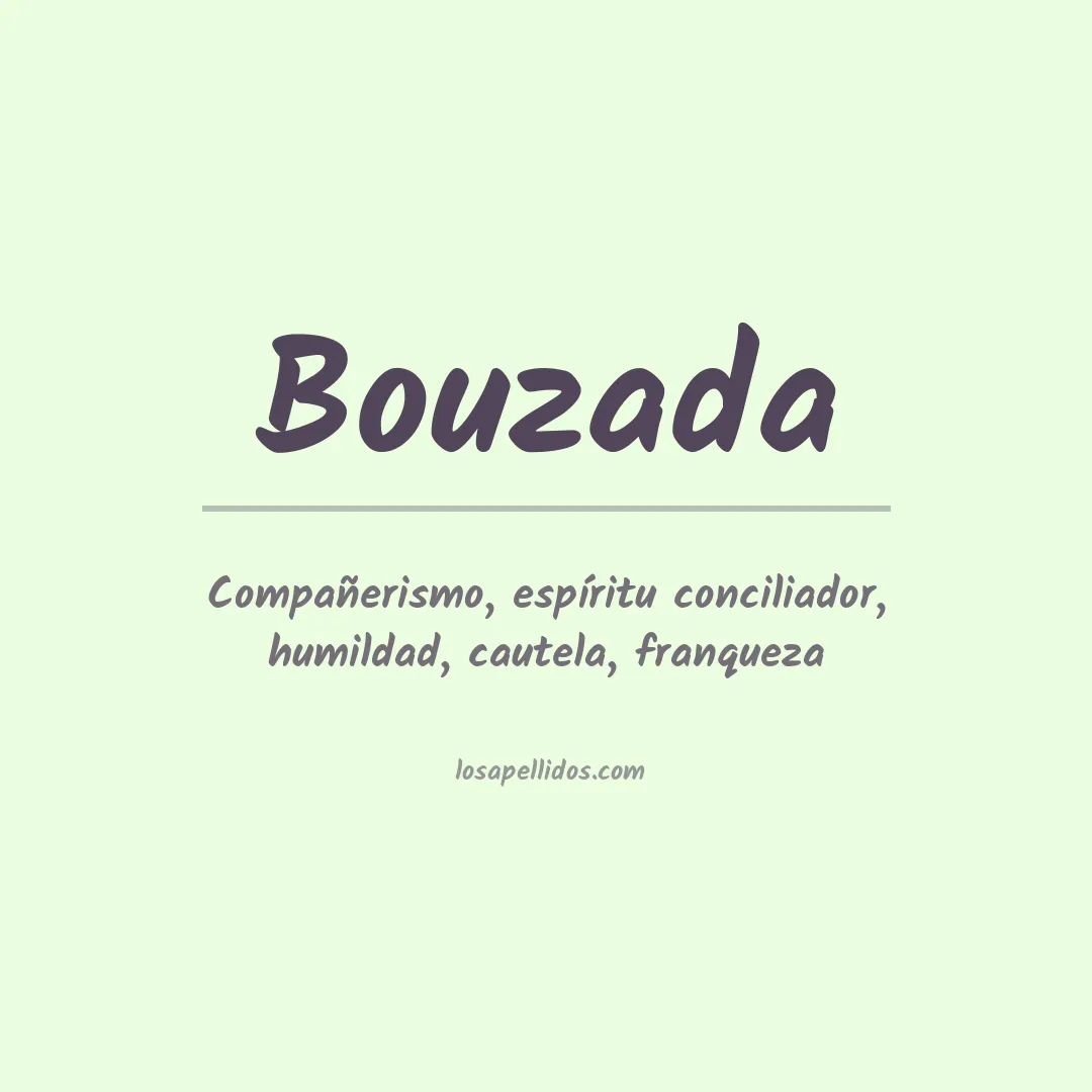 Apellido Bouzada