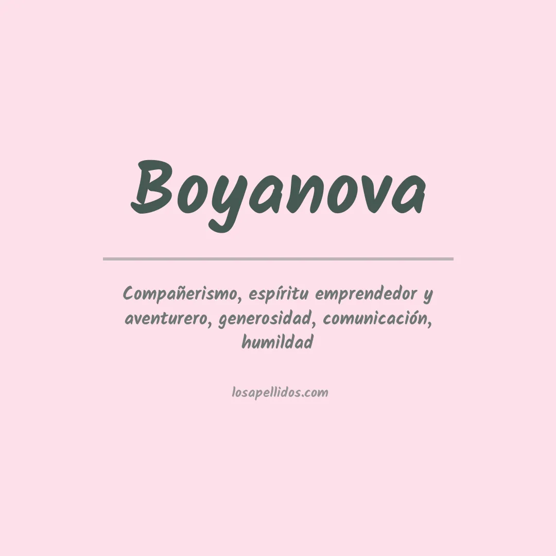 Apellido Boyanova