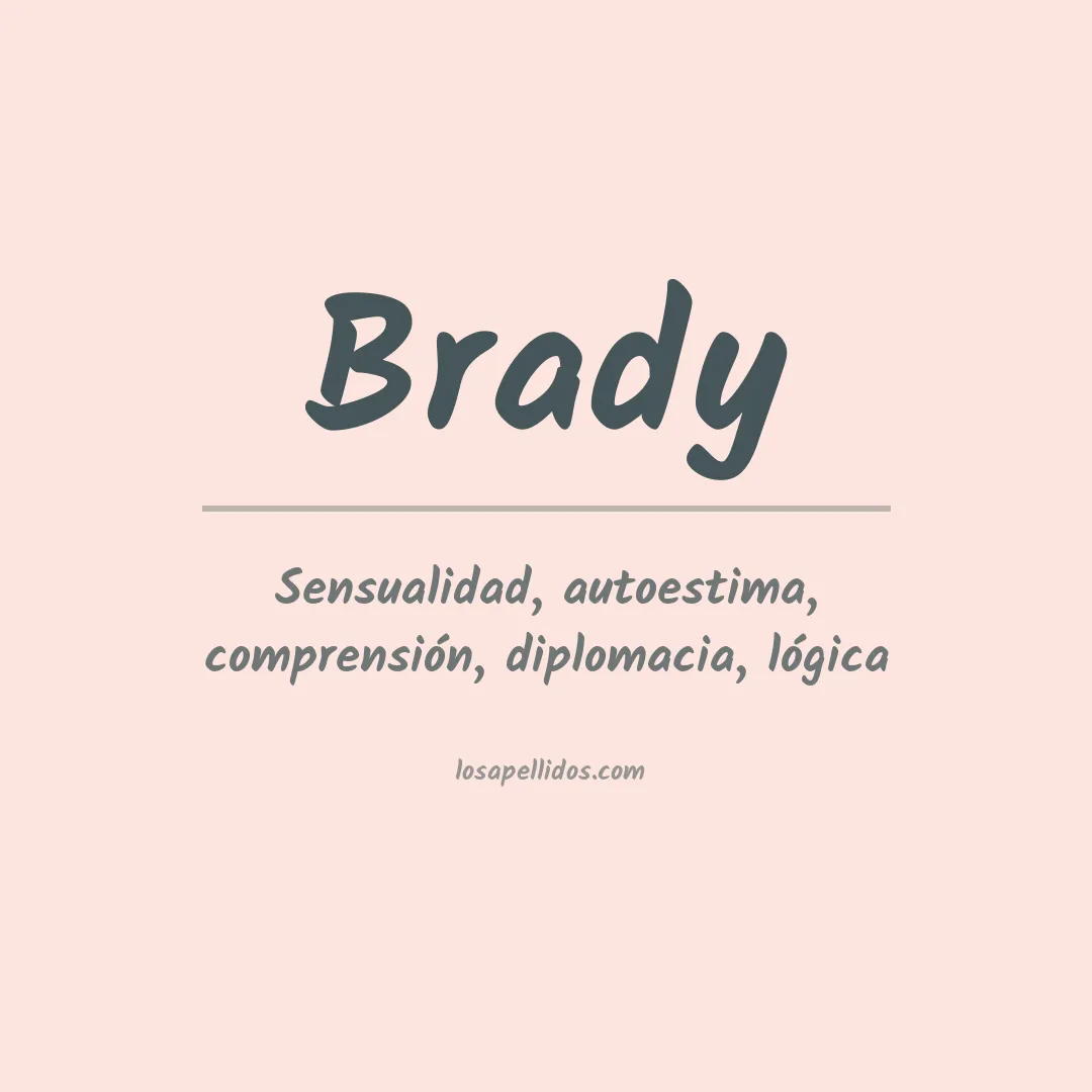 Apellido Brady