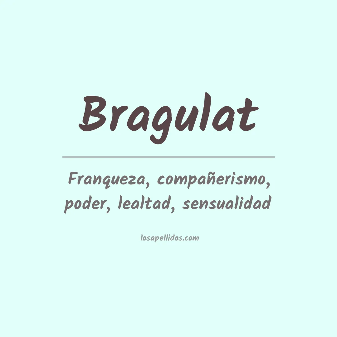 Apellido Bragulat