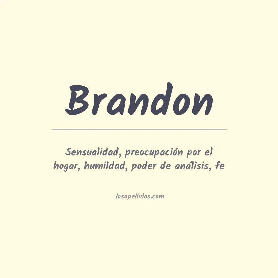 Apellido Brandon