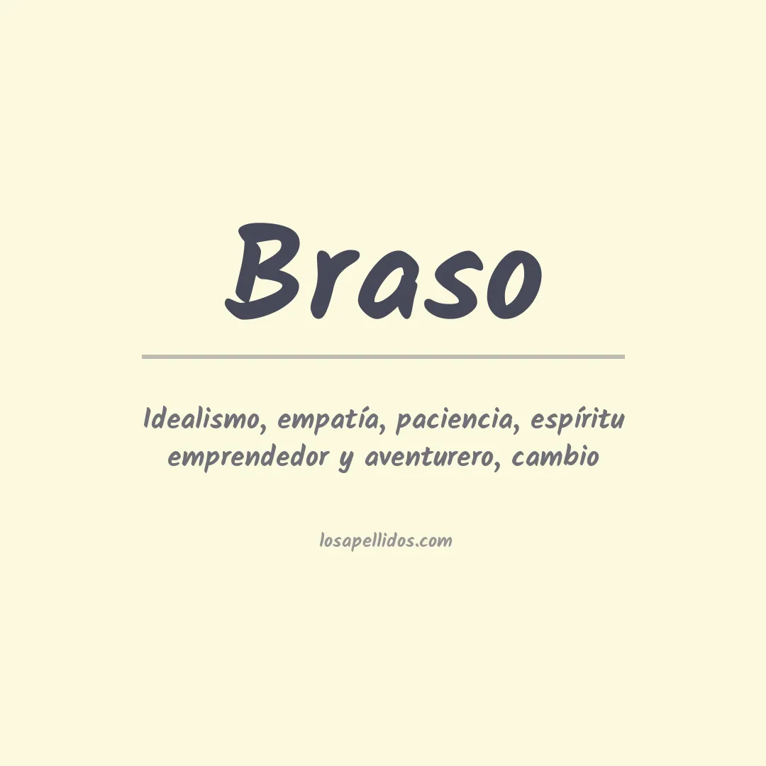 Apellido Braso
