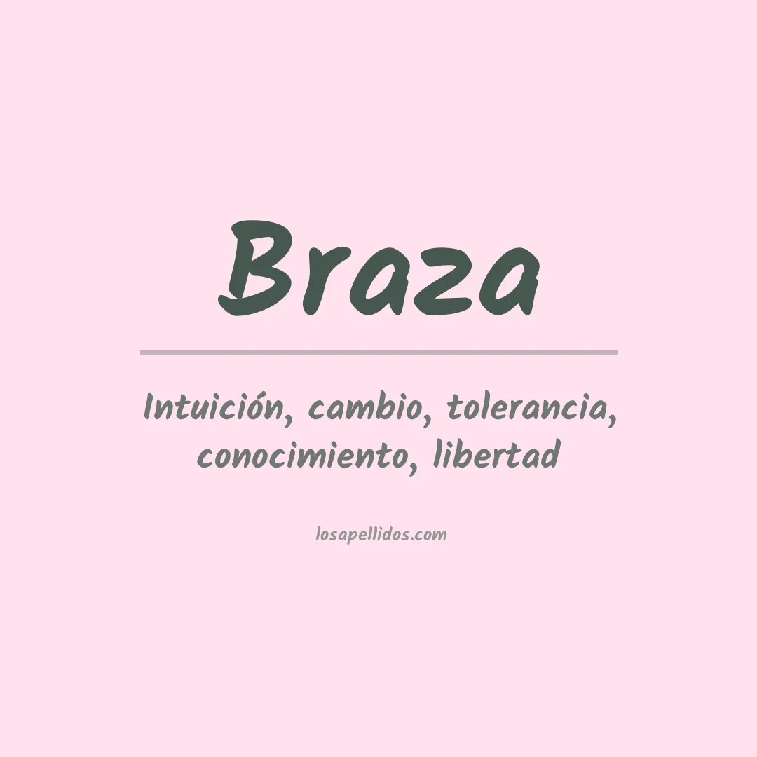 Apellido Braza