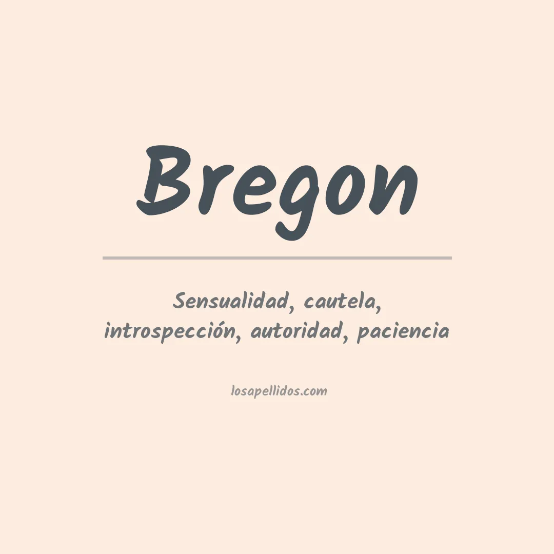 Apellido Bregon
