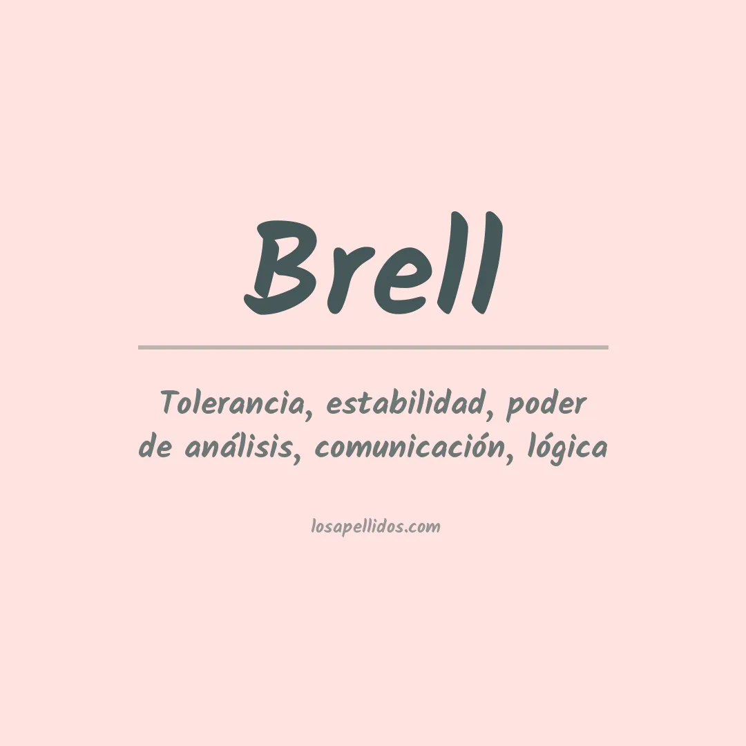 Apellido Brell