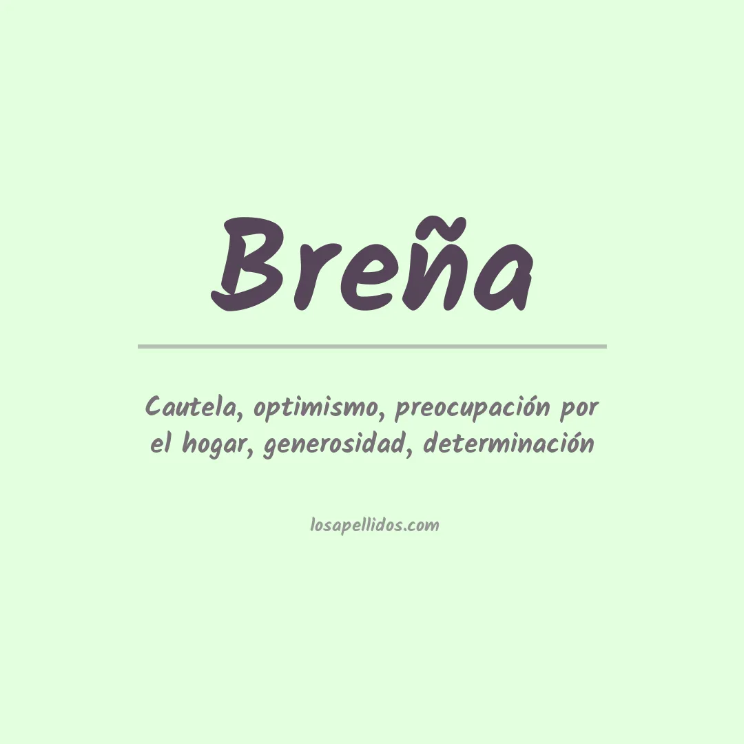 Apellido Breña