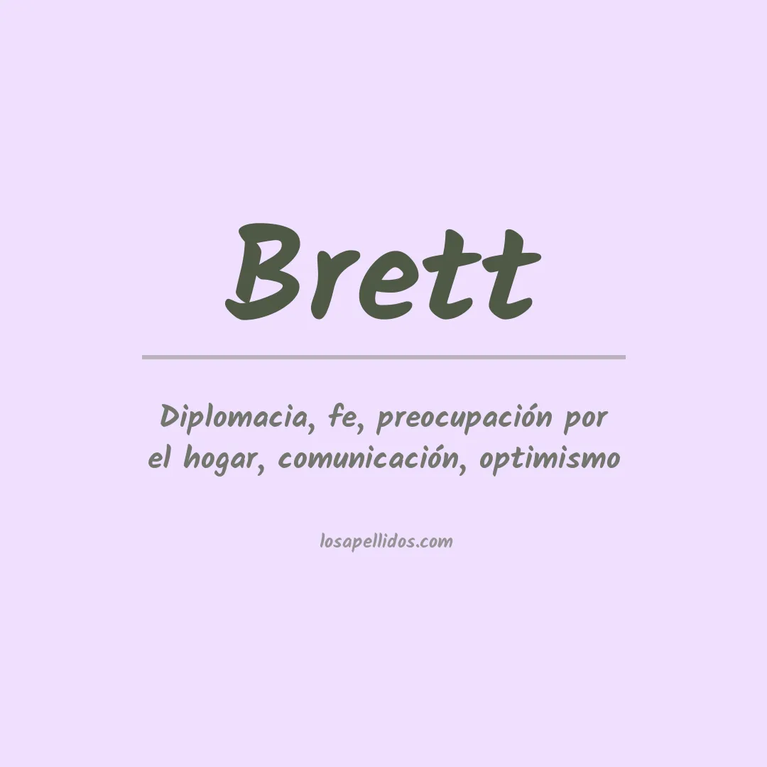 Apellido Brett