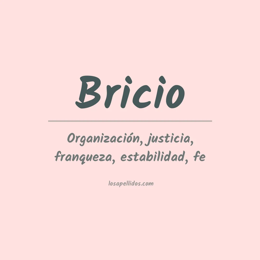 Apellido Bricio