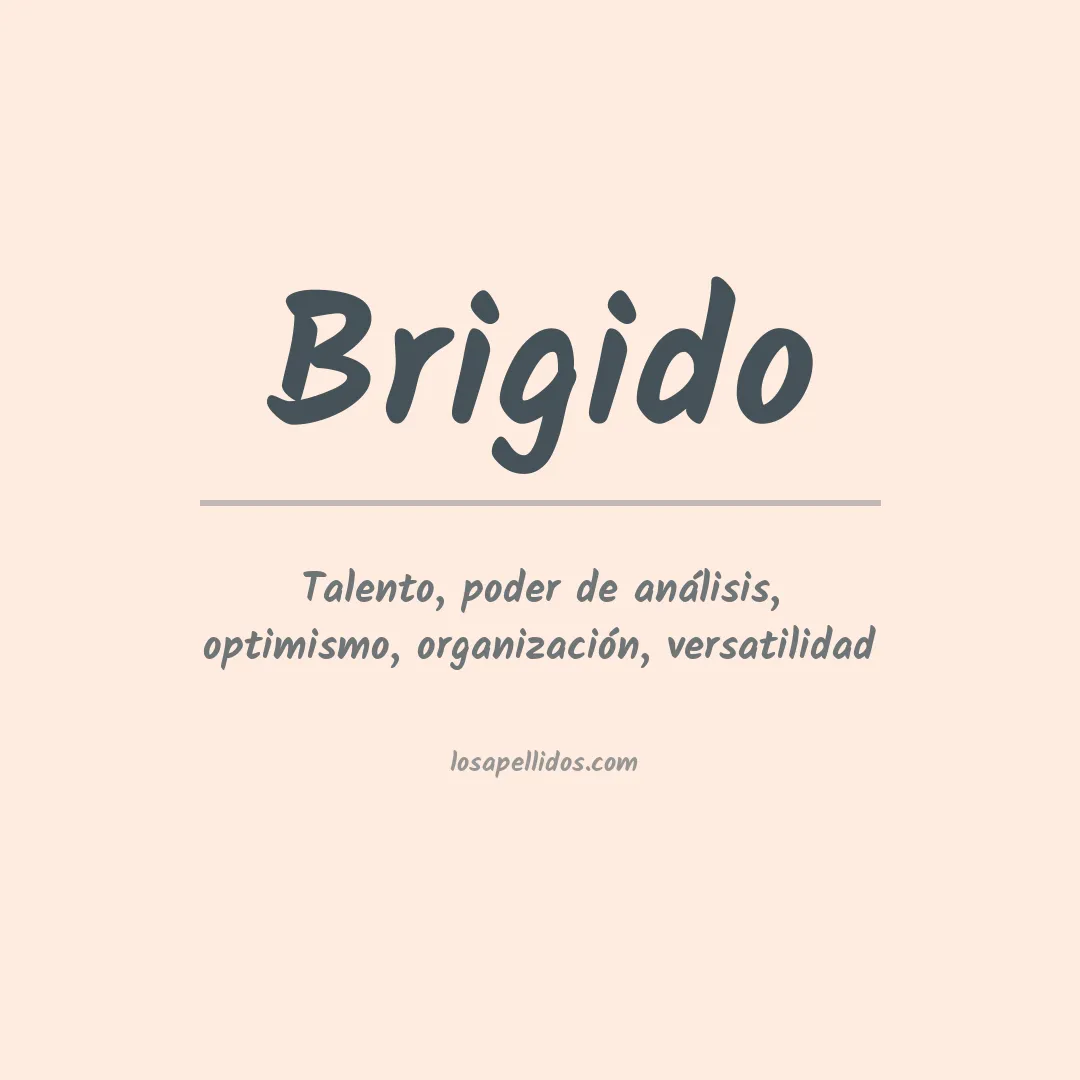 Apellido Brigido
