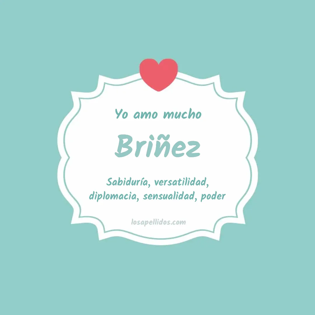 Yo amo mucho Briñez