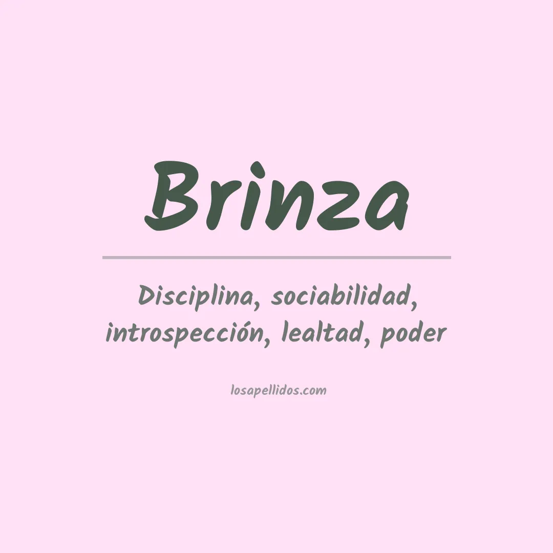 Apellido Brinza