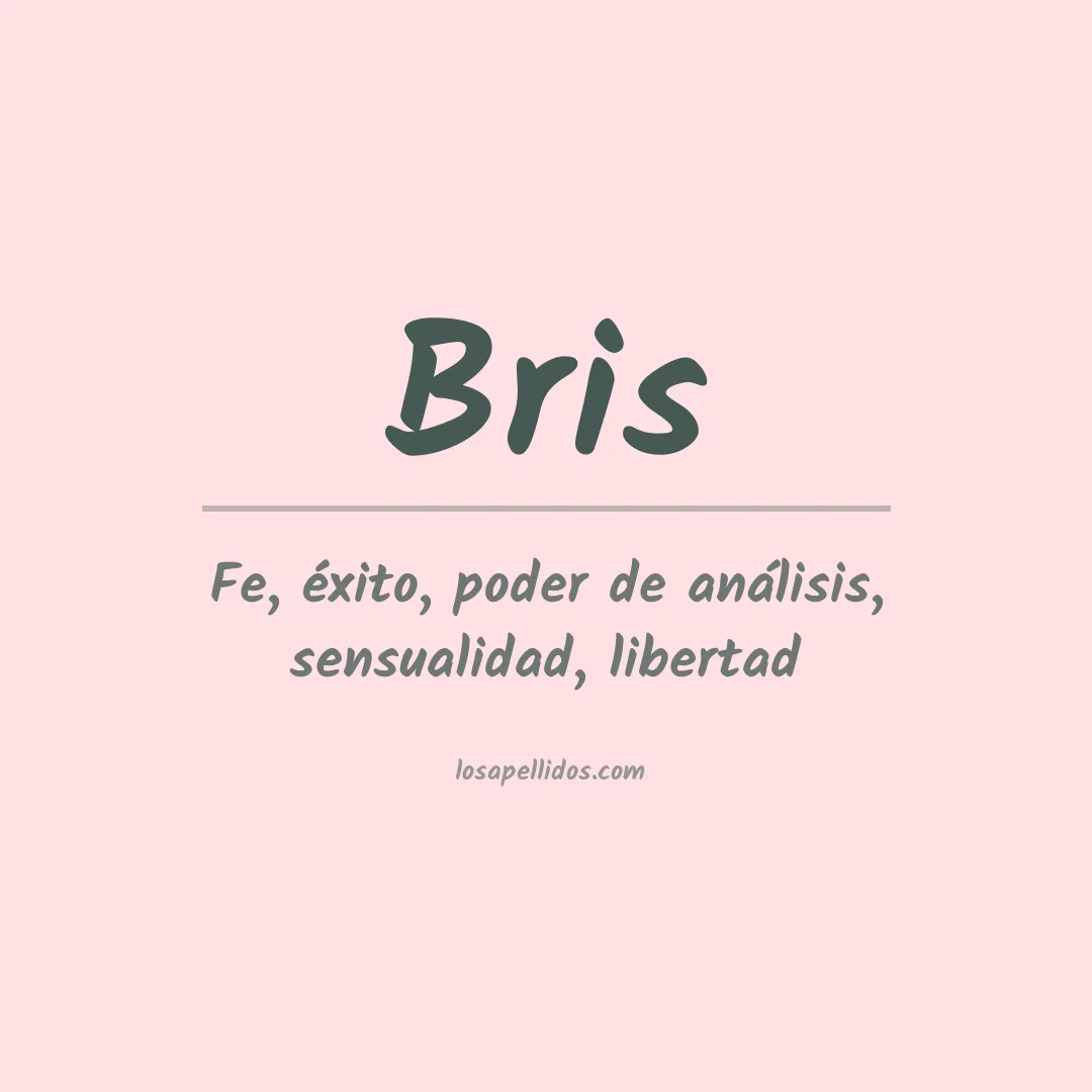 Apellido Bris