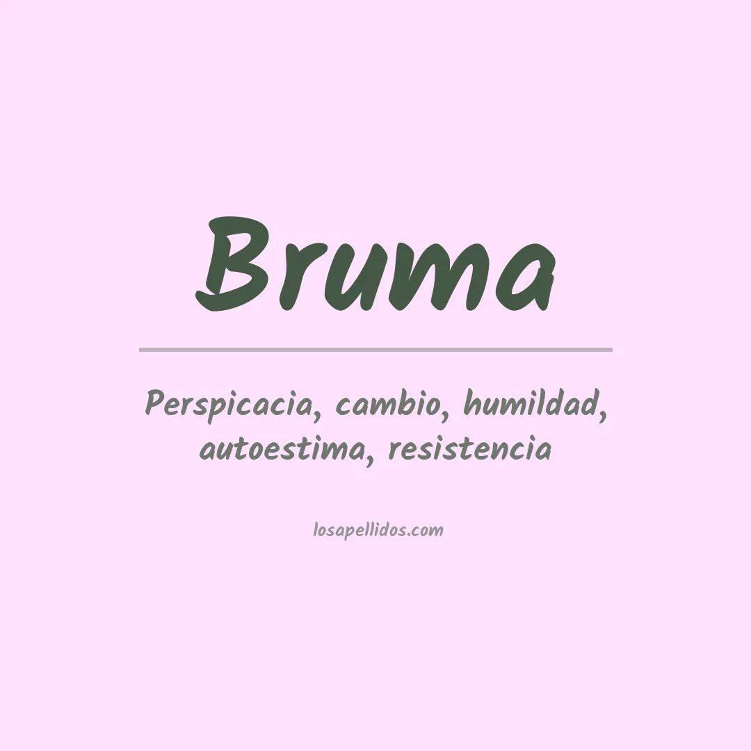 Apellido Bruma