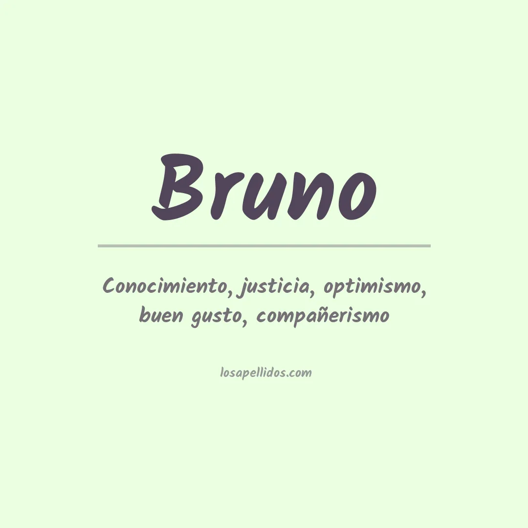 Apellido Bruno