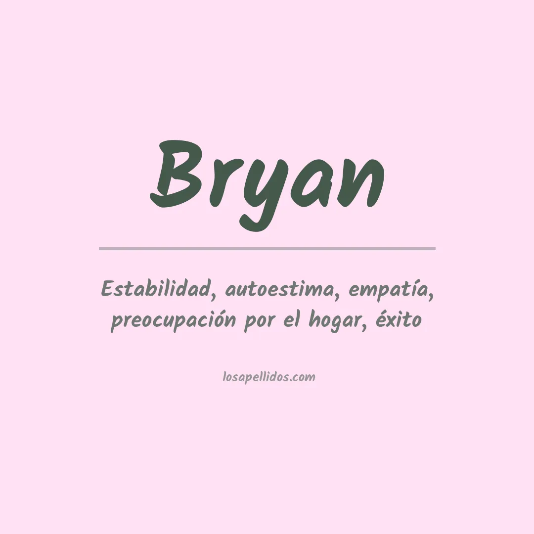 Apellido Bryan