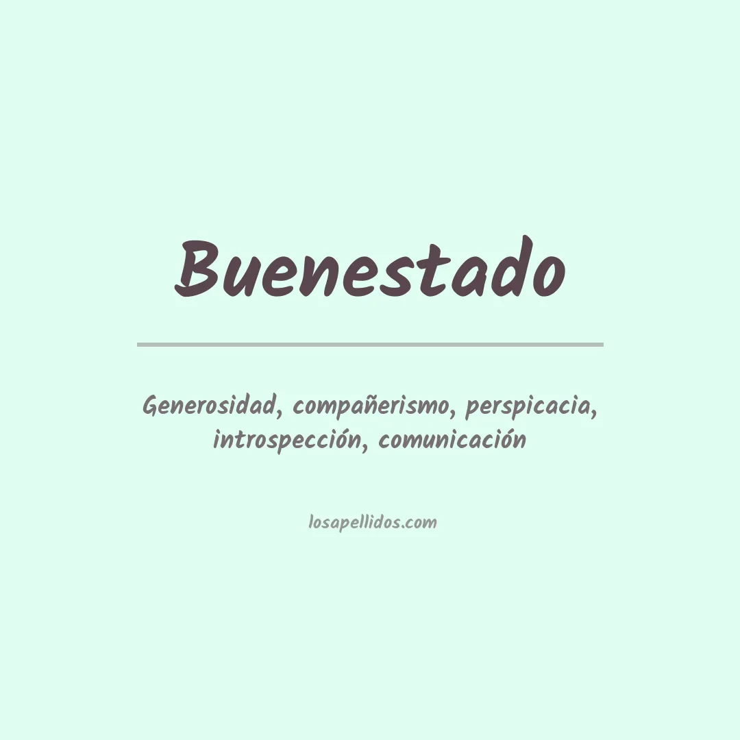 Apellido Buenestado