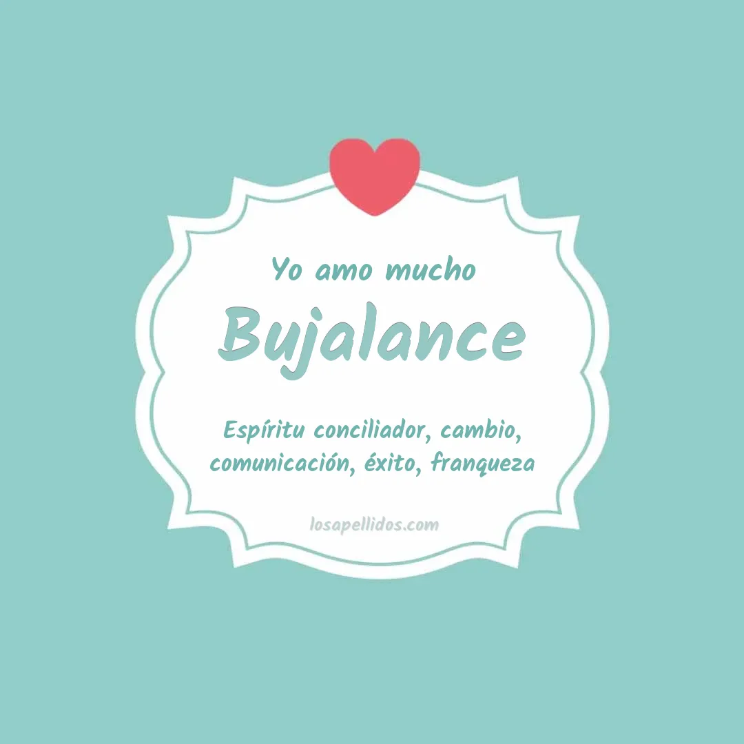 Yo amo mucho Bujalance