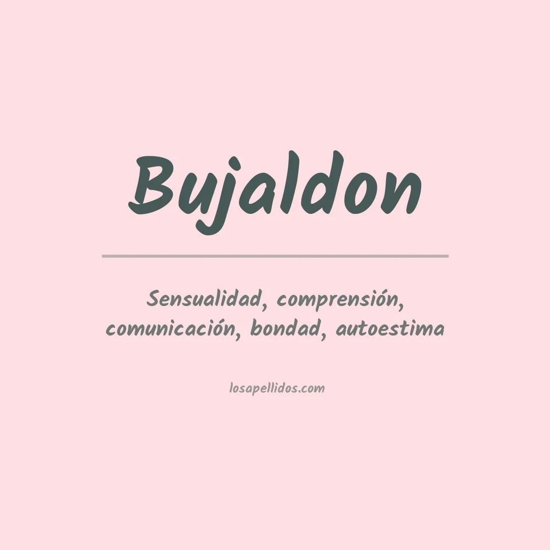 Apellido Bujaldon
