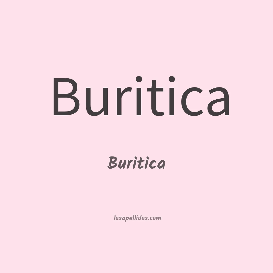 Buritica en chino