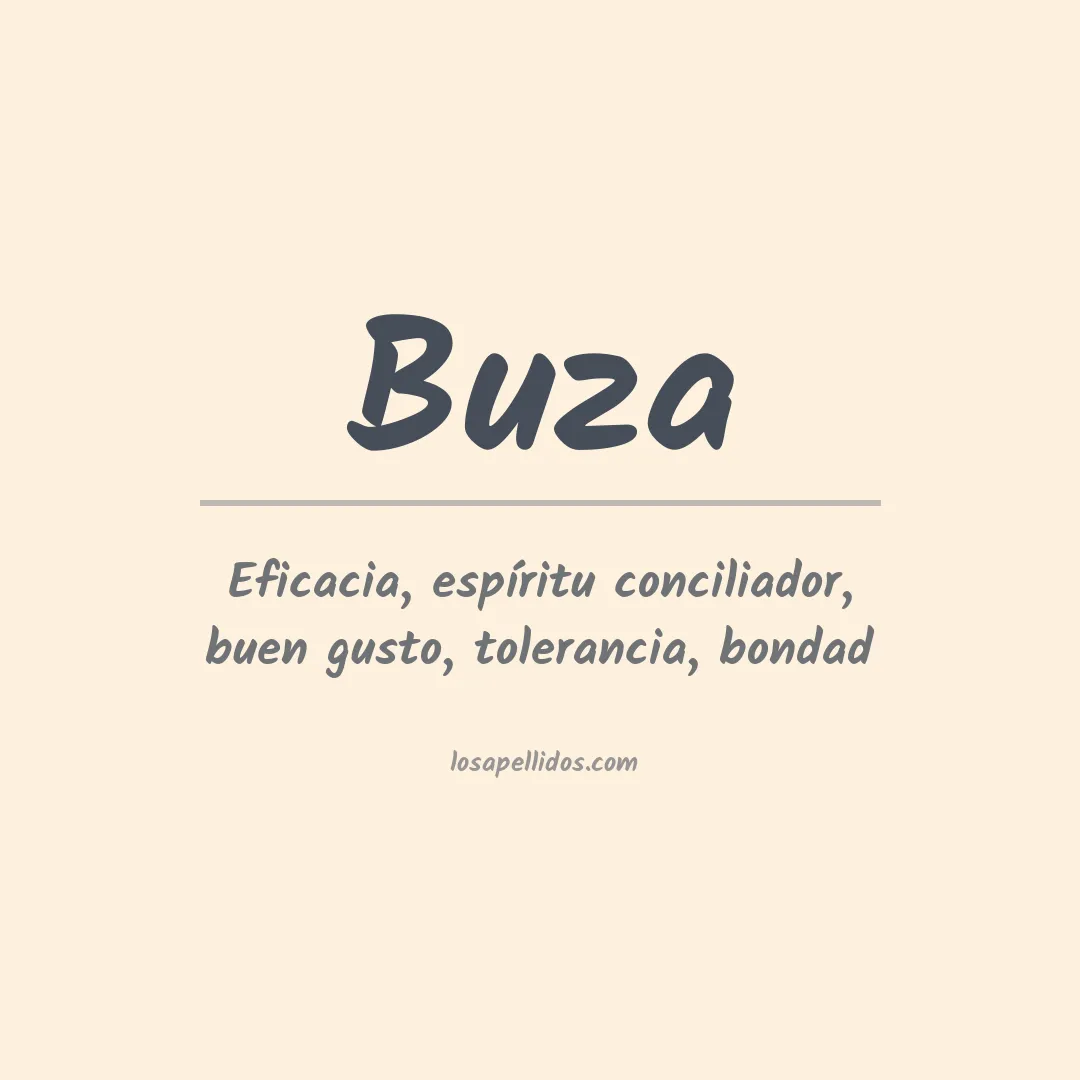 Apellido Buza