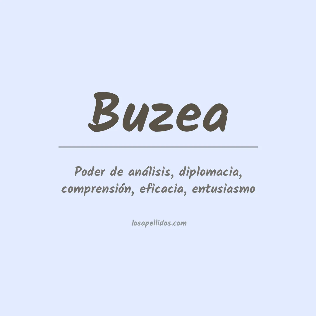 Apellido Buzea