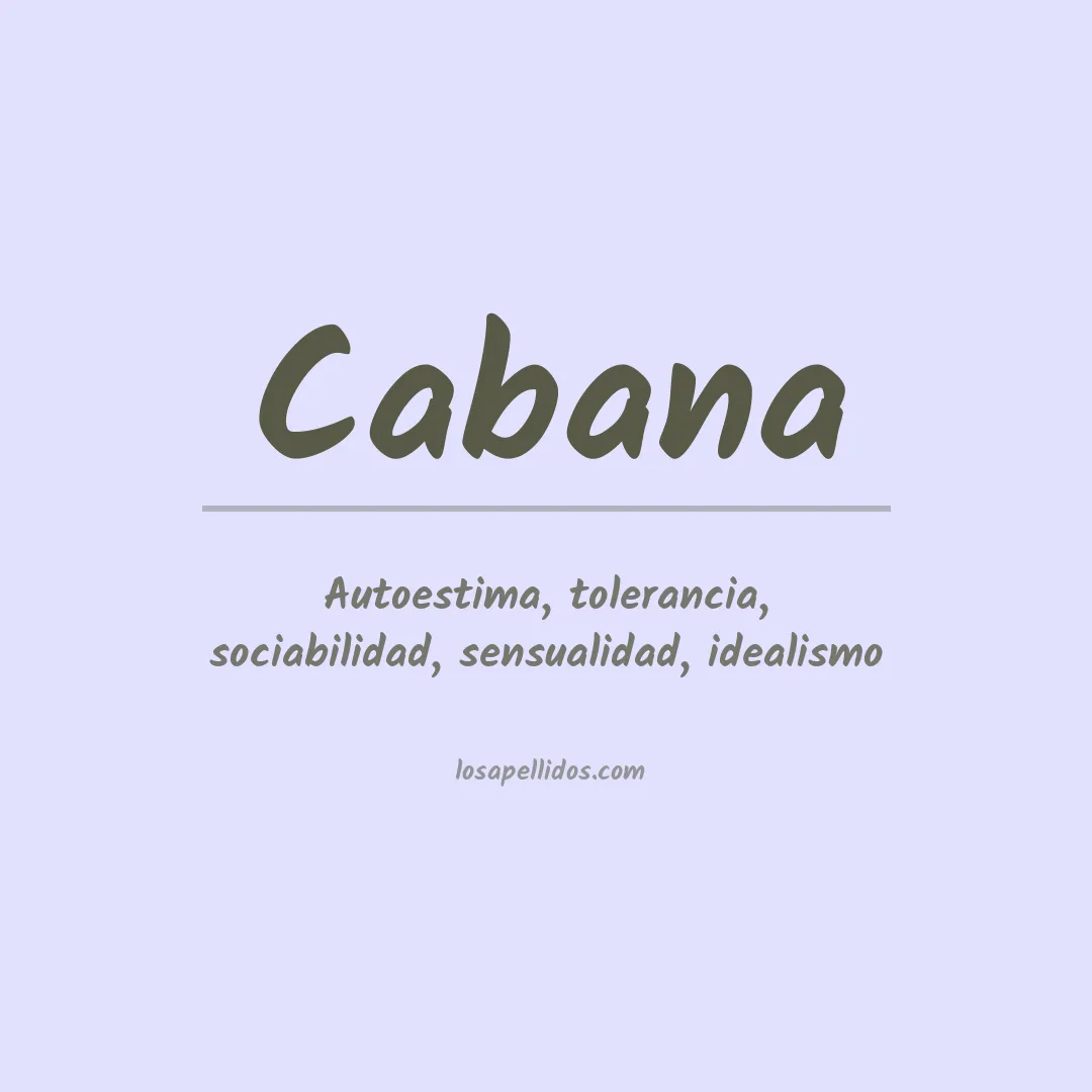 Apellido Cabana