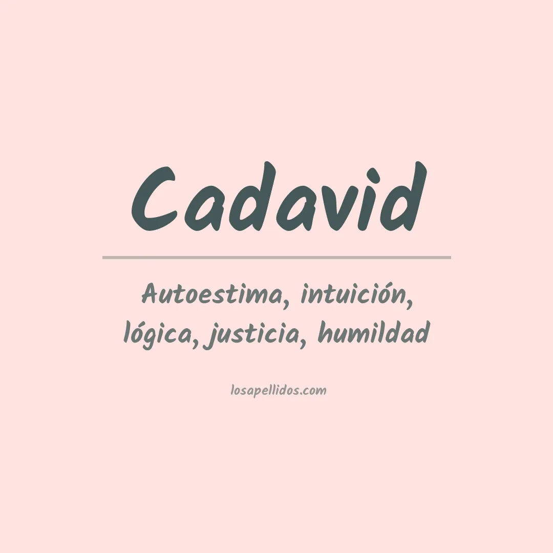 Apellido Cadavid