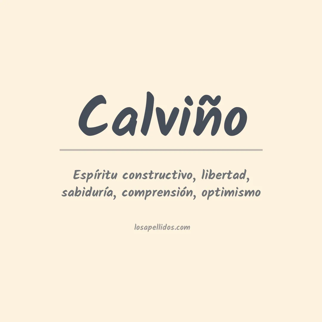 Apellido Calviño
