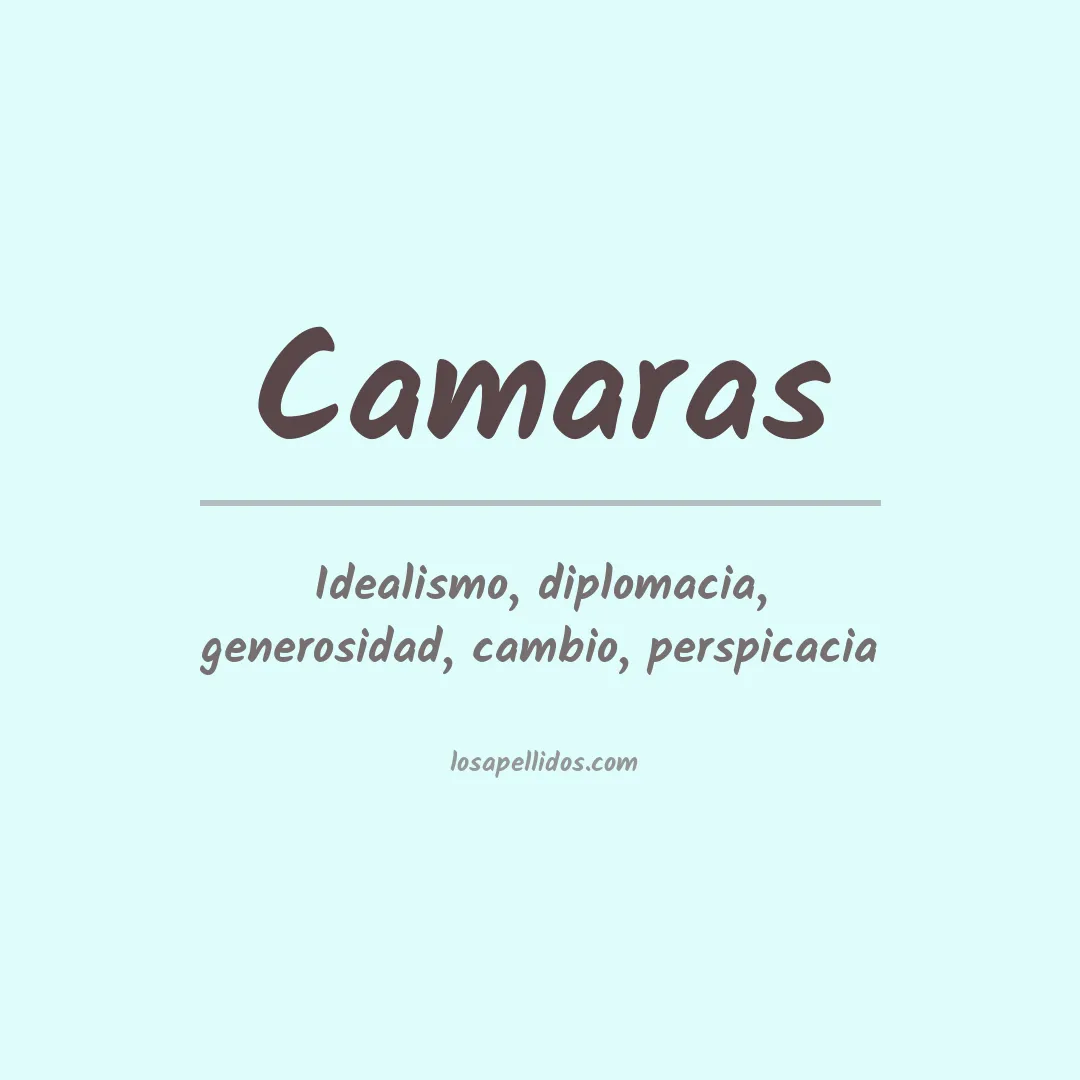 Apellido Camaras