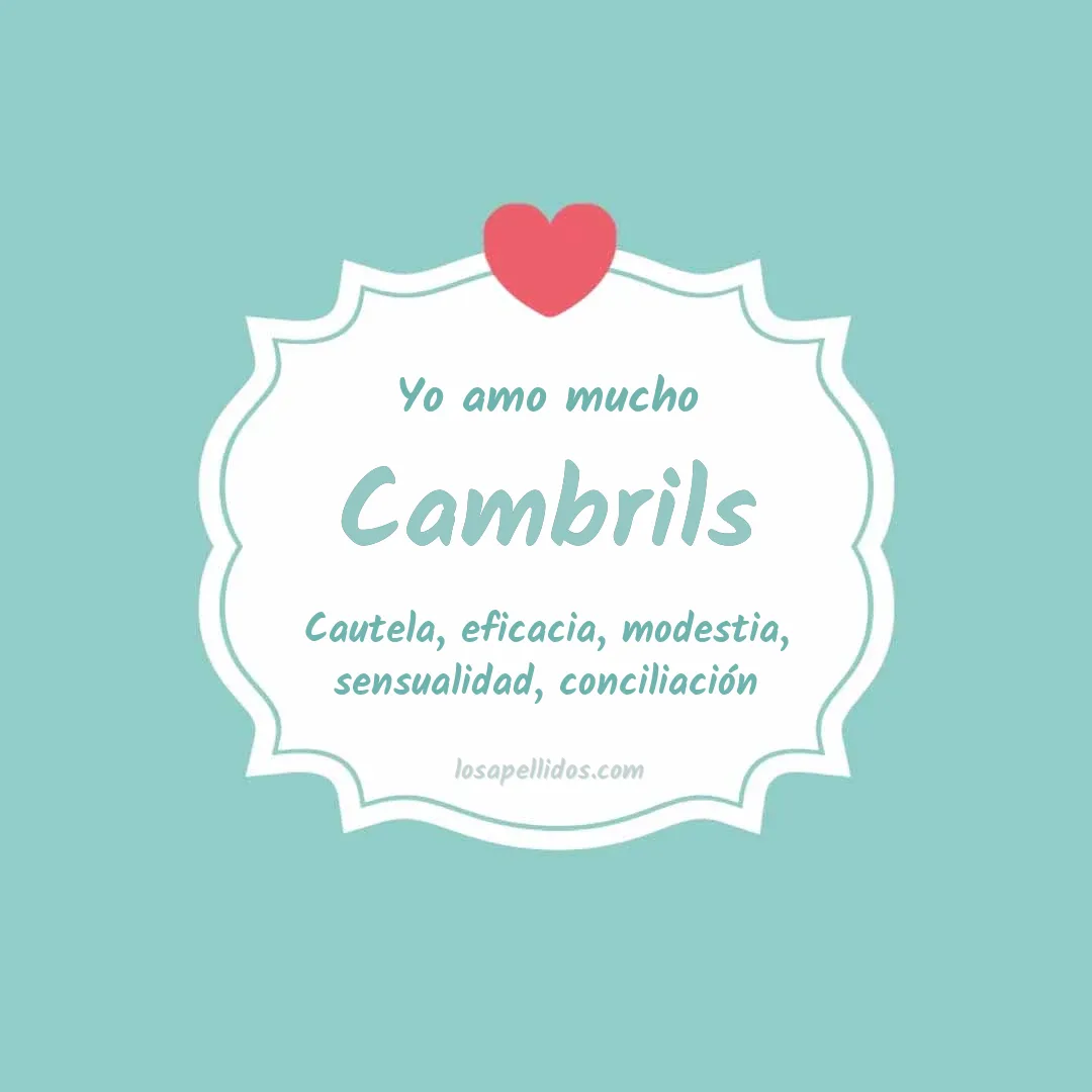 Yo amo mucho Cambrils