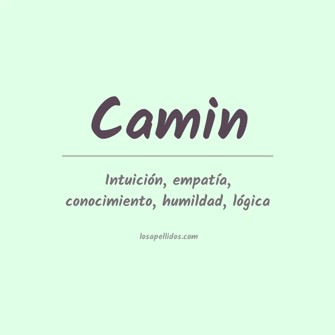 Apellido Camin