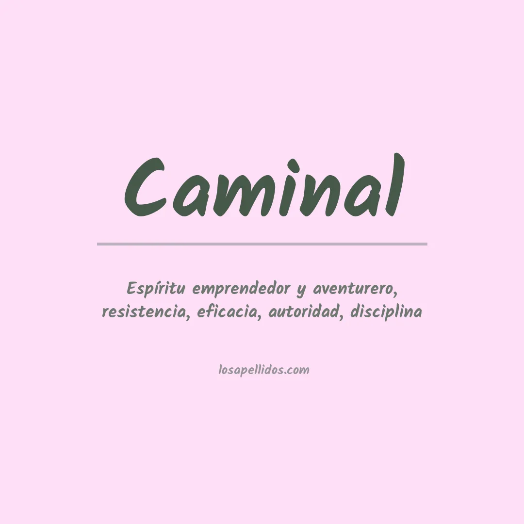 Apellido Caminal