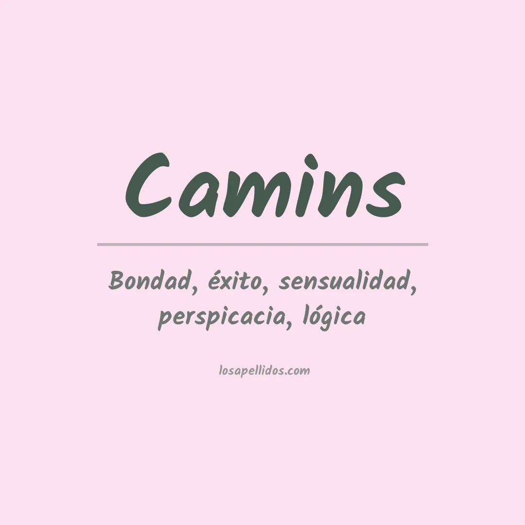 Apellido Camins
