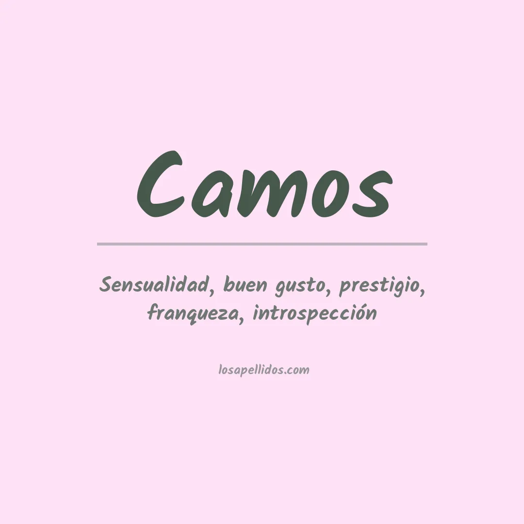 Apellido Camos
