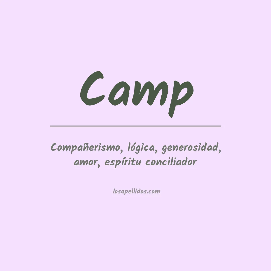 Apellido Camp