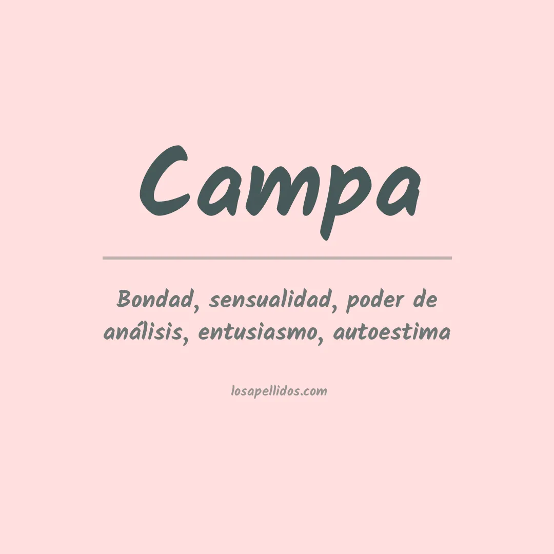 Apellido Campa