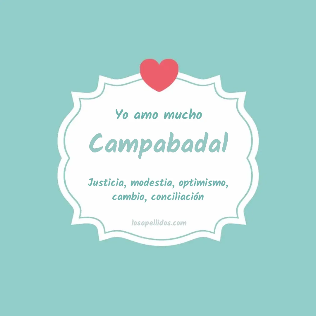 Yo amo mucho Campabadal