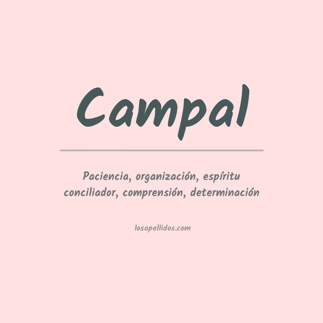 Apellido Campal