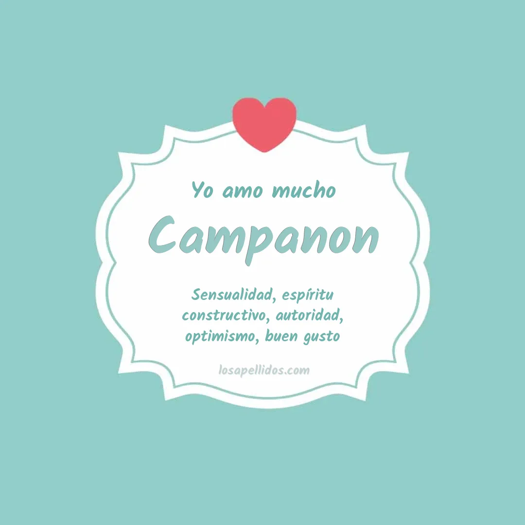 Yo amo mucho Campanon