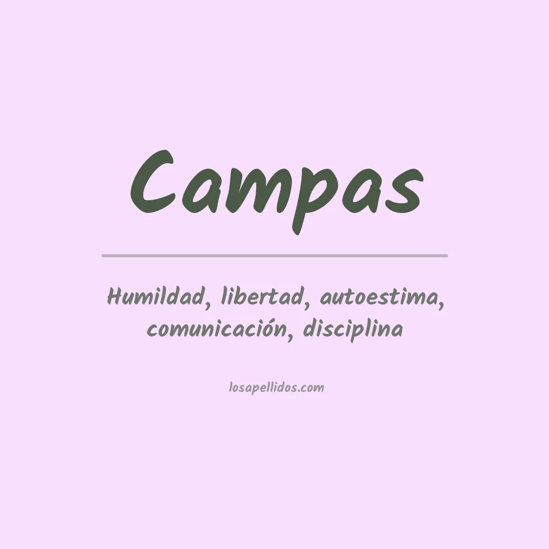 Apellido Campas