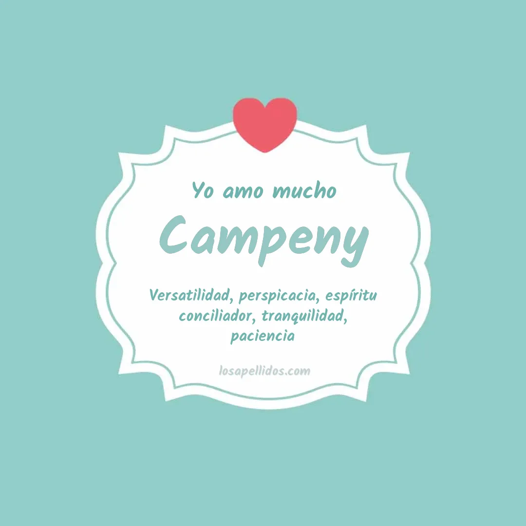 Yo amo mucho Campeny